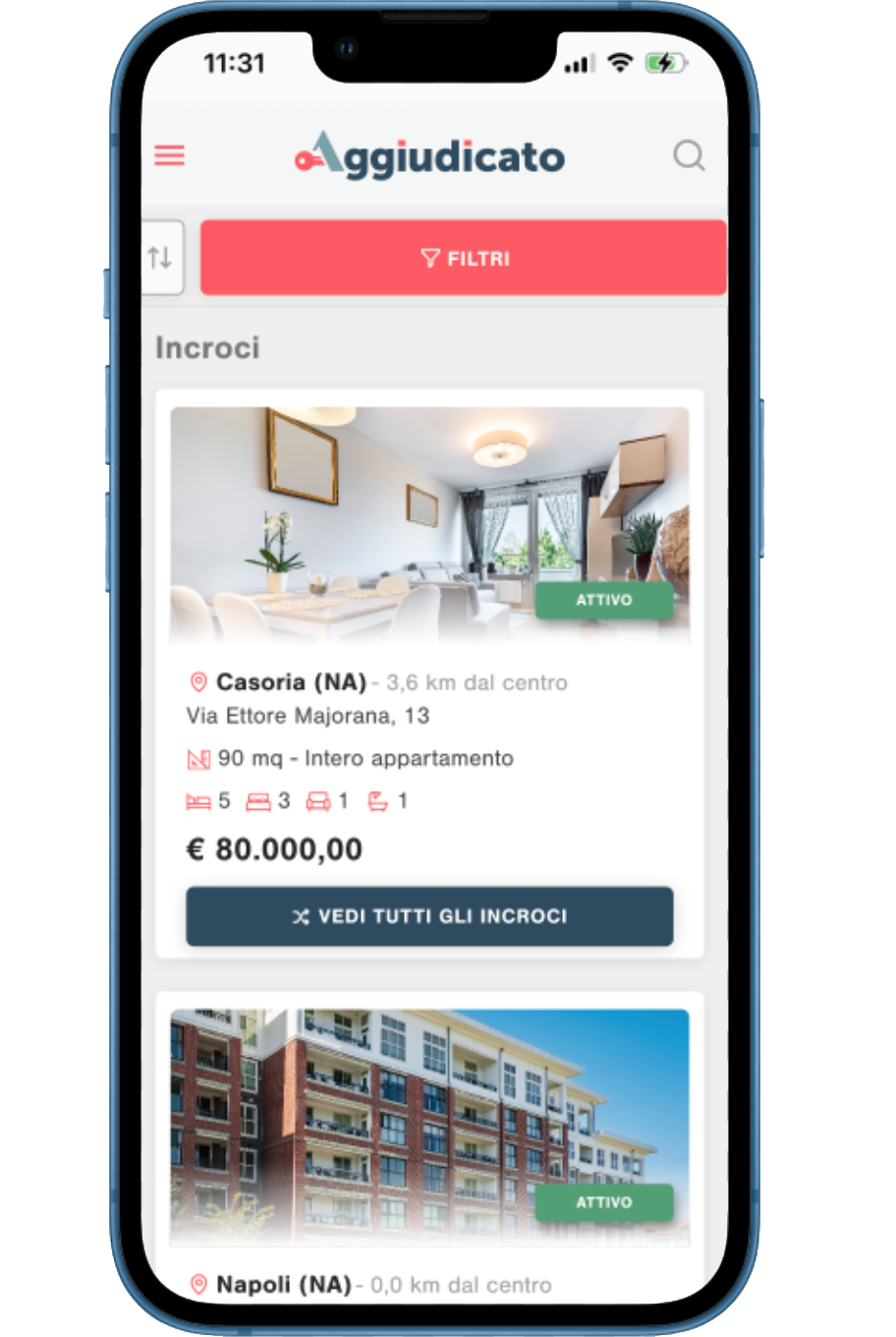 Aggiudicato App Mobile